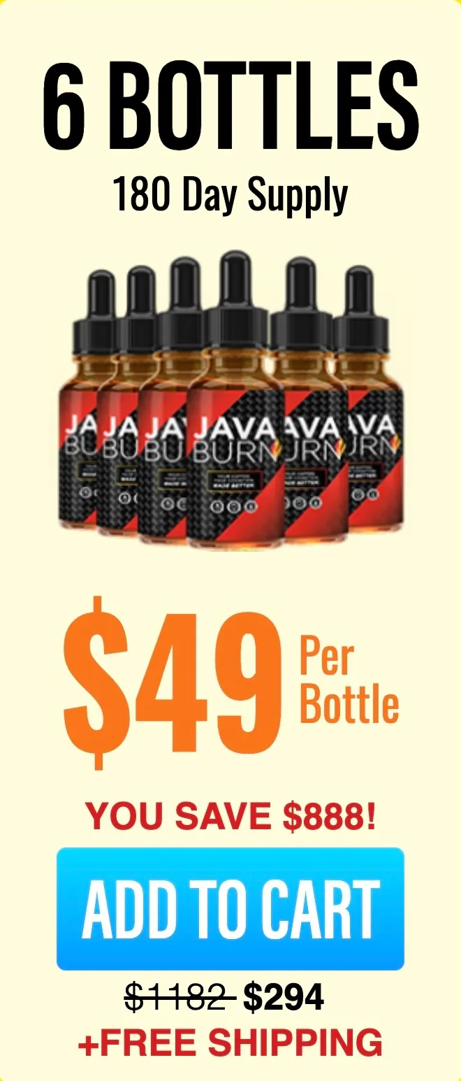 Java Burn 180 day supply